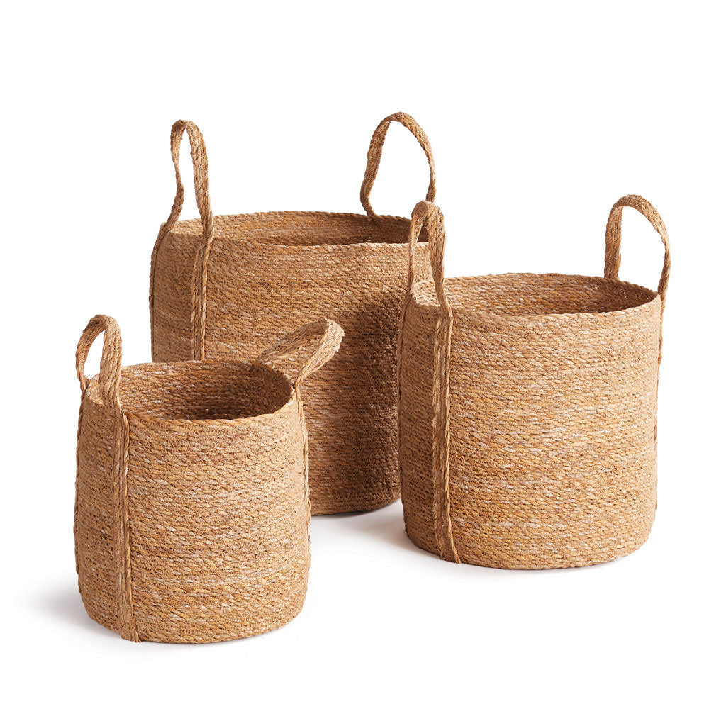 Long Handled Basket Trio