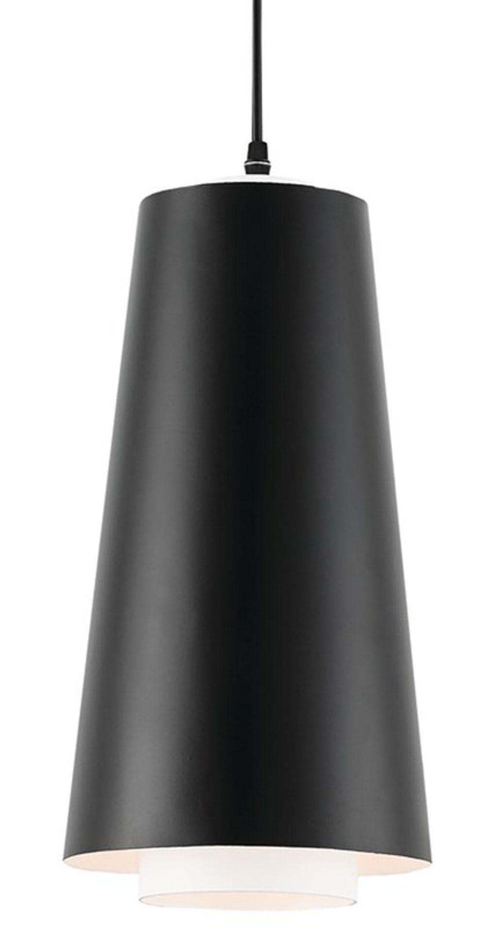 Simple Black Pendant