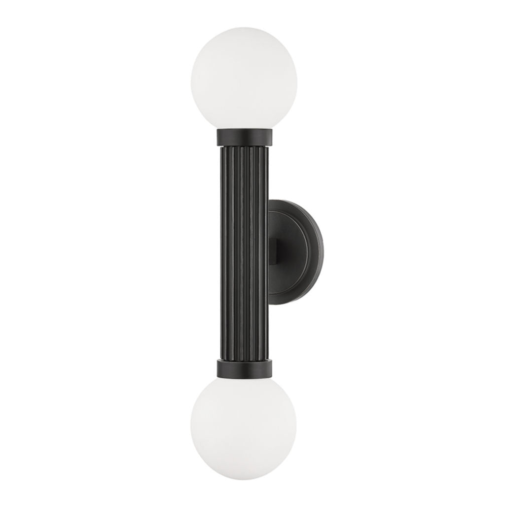 Old Bronze 2 Light Wall Sconce